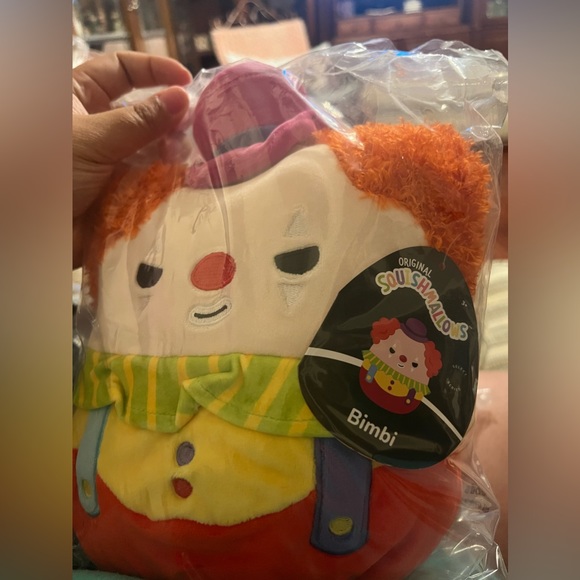 Bimbi the Clown Squishmallow 8” - Picture 2 of 3